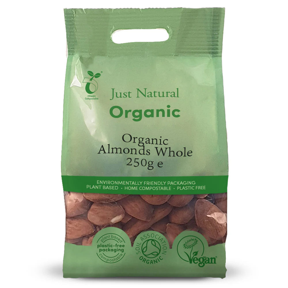 Organic Almonds 250g