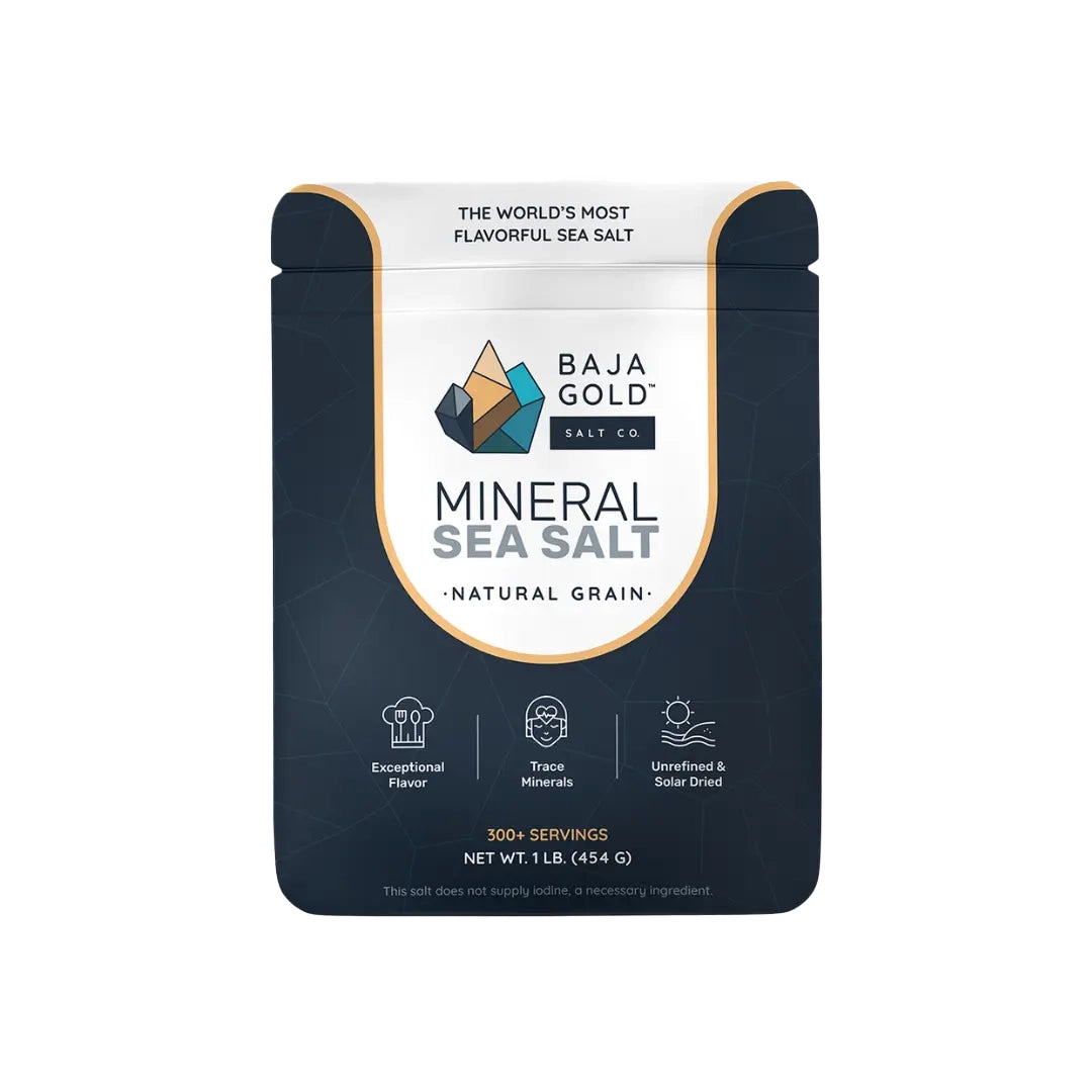 Mineral Sea Salt - Natural Grain Crystals